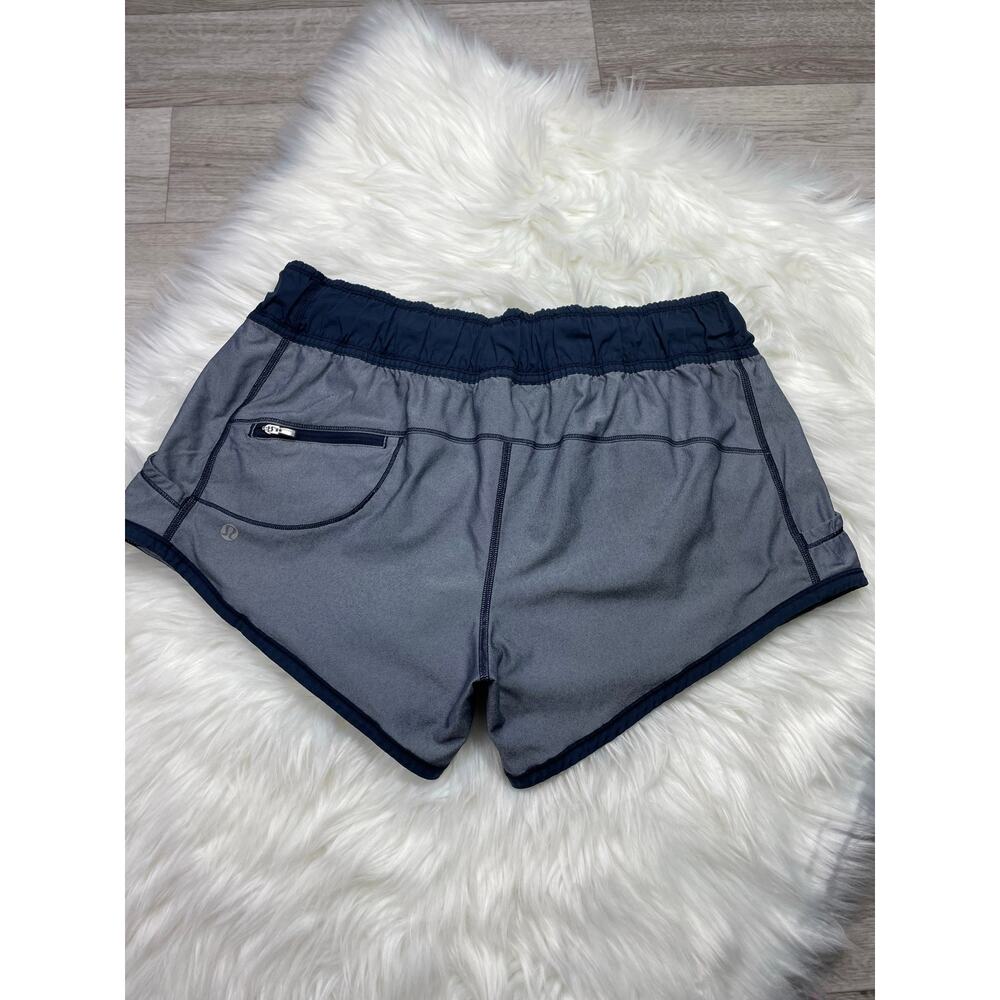 🔥Lululemon Athletic Work It Out Shorts Inkwell Navy Blue Women’s 8 - Picture 5 of 16